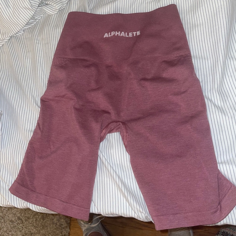Alphalete bike shorts